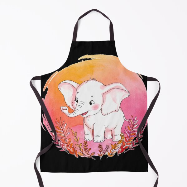 Item preview, Cute Elephant. Little elephant, colorful elephant, elephant drawing designed and sold by ElephantVibes.