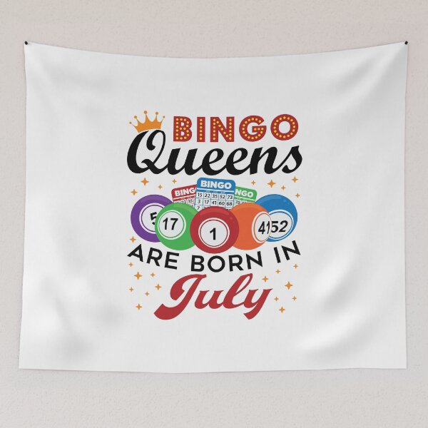 Item preview, Bingo Queens Are Born in July Birthday Women designed and sold by jaygo.