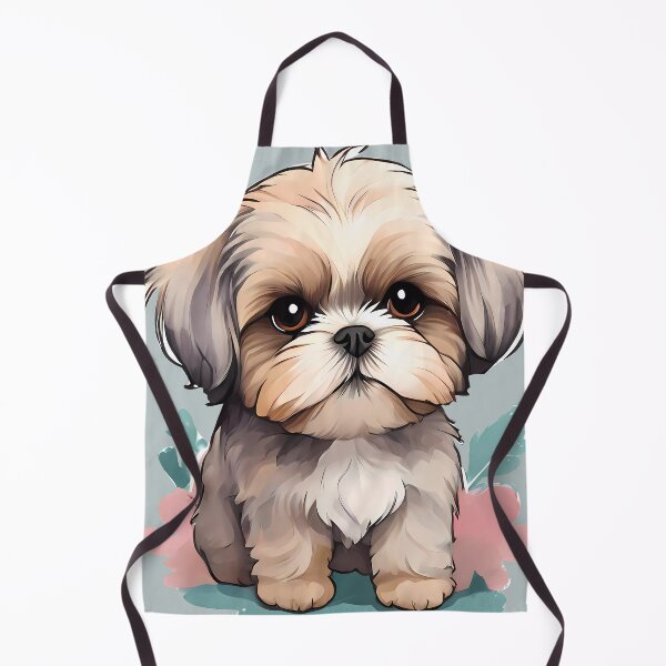 Item preview, Adorable Pastel Shih Tzu designed and sold by purrfect pattern.