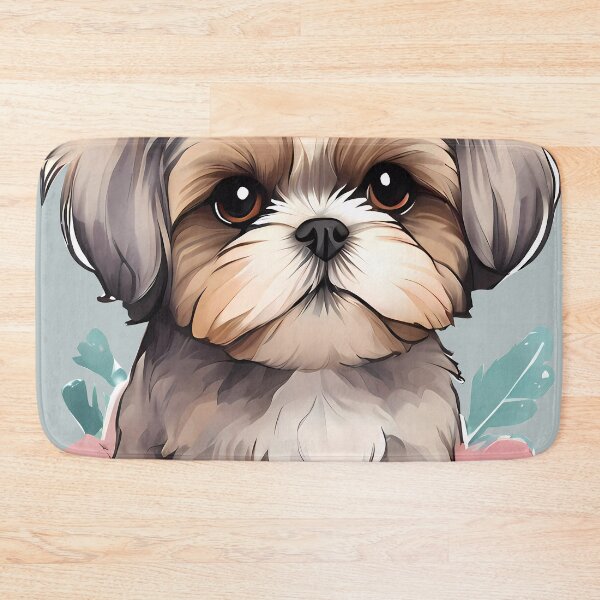 Item preview,  Adorable Pastel Shih Tzu designed and sold by purrfect pattern.