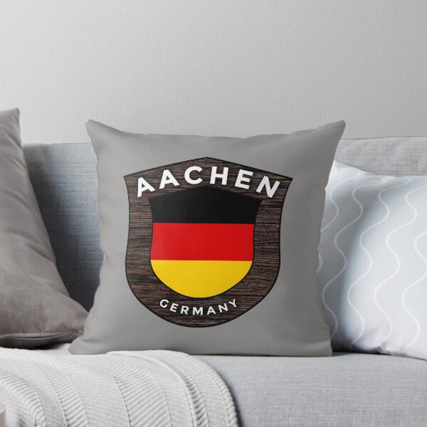 Item preview, Aachen Germany Emblem Flag designed and sold by World Designs.