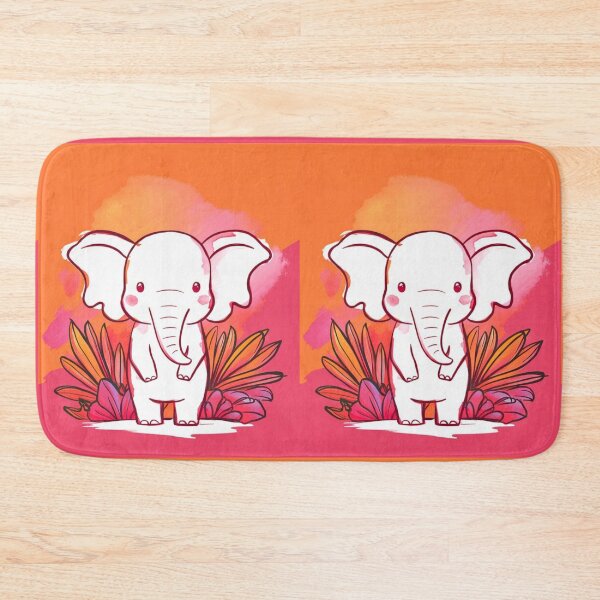 Item preview, Cute Elephant. Little elephant, colorful elephant, elephant drawing designed and sold by ElephantVibes.