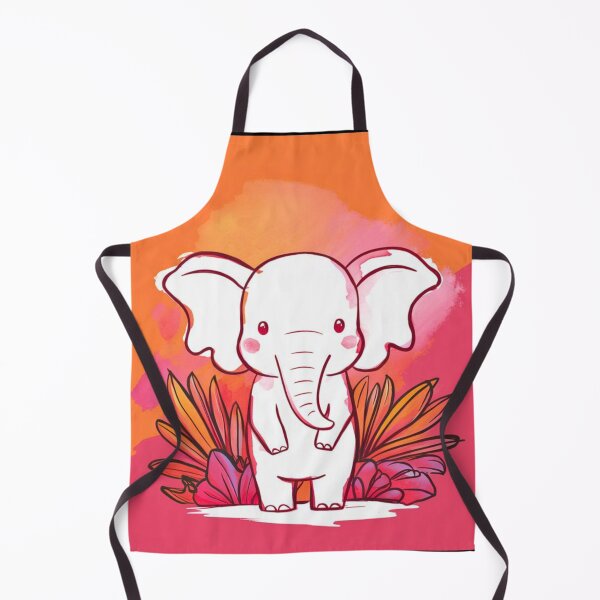 Item preview, Cute Elephant. Little elephant, colorful elephant, elephant drawing designed and sold by ElephantVibes.