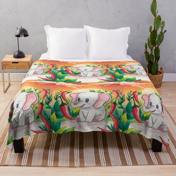Item preview, Cute Elephant. Little elephant, colorful elephant, elephant drawing designed and sold by ElephantVibes.