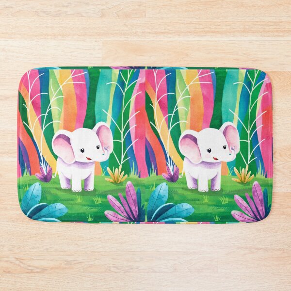 Item preview, Cute Elephant. Little elephant, colorful elephant, elephant drawing designed and sold by ElephantVibes.