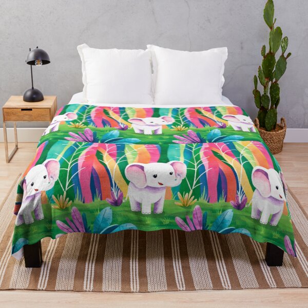 Item preview, Cute Elephant. Little elephant, colorful elephant, elephant drawing designed and sold by ElephantVibes.