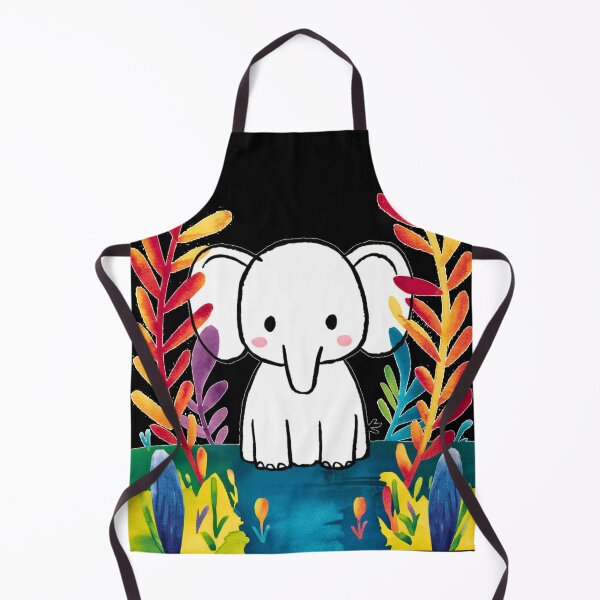 Item preview, Cute Elephant. Little elephant, colorful elephant, elephant drawing designed and sold by ElephantVibes.