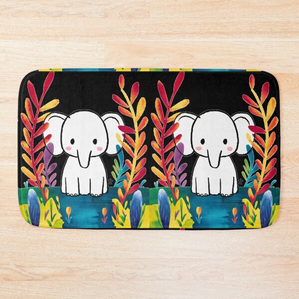 Item preview, Cute Elephant. Little elephant, colorful elephant, elephant drawing designed and sold by ElephantVibes.