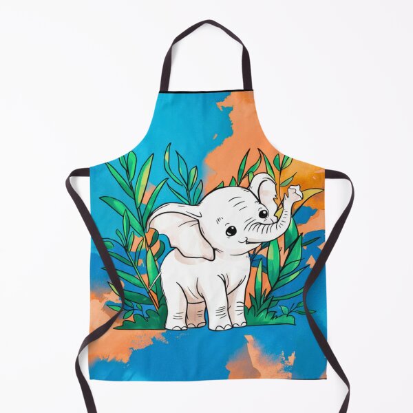 Item preview, Cute Elephant. Little elephant, colorful elephant, elephant drawing designed and sold by ElephantVibes.