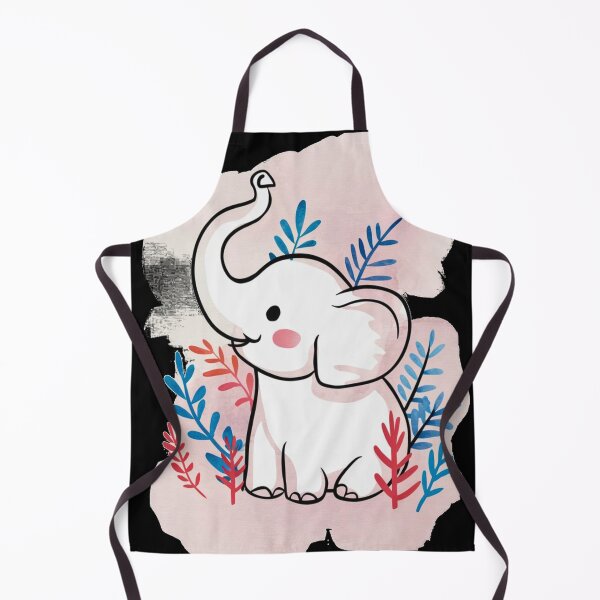 Item preview, Cute Elephant. Little elephant, colorful elephant, elephant drawing designed and sold by ElephantVibes.