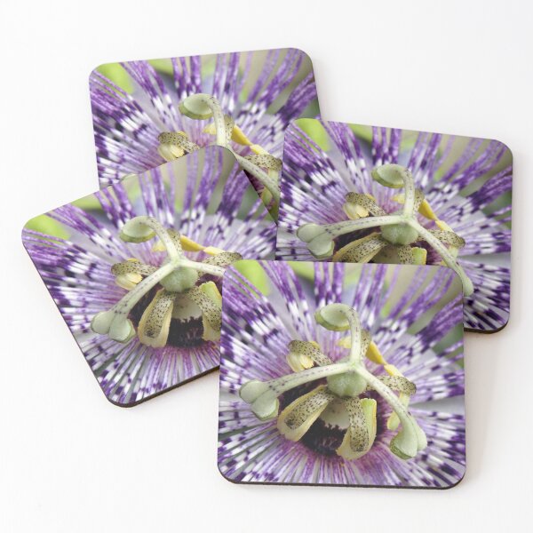 Item preview, Purple Passion Flower Close Up designed and sold by taiche.