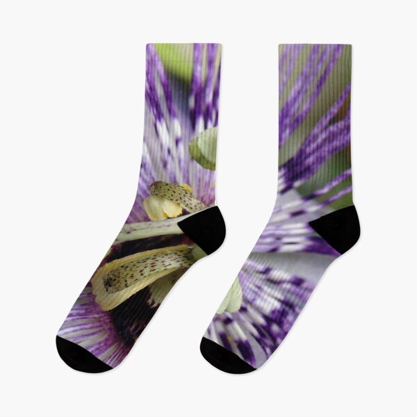 Item preview, Purple Passion Flower Close Up designed and sold by taiche.