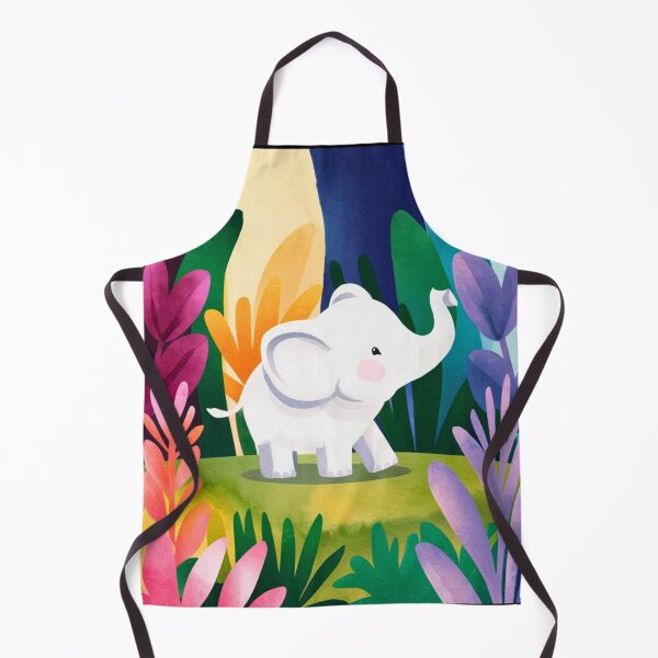 Item preview, Cute Elephant. Little elephant, colorful elephant, elephant drawing designed and sold by ElephantVibes.