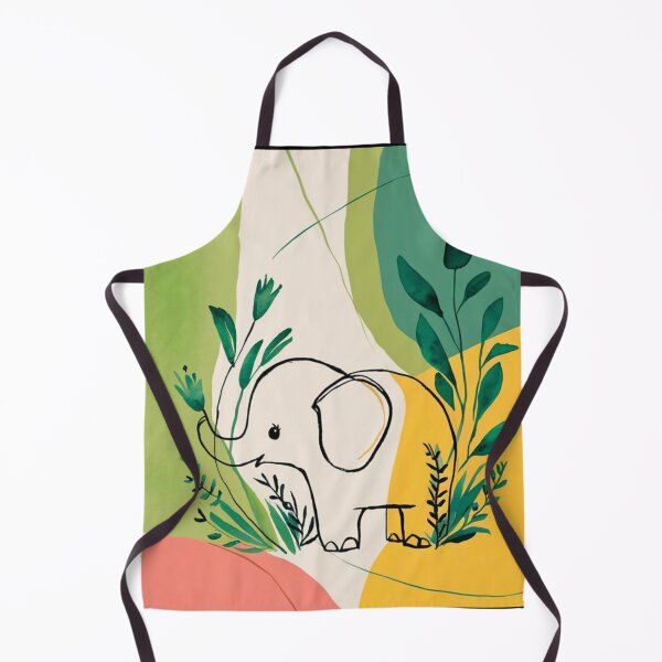 Item preview, Cute Elephant. Little elephant, colorful elephant, elephant drawing designed and sold by ElephantVibes.