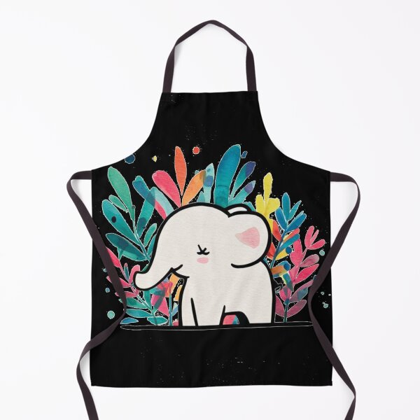 Item preview, Cute Elephant. Little elephant, colorful elephant, elephant drawing designed and sold by ElephantVibes.