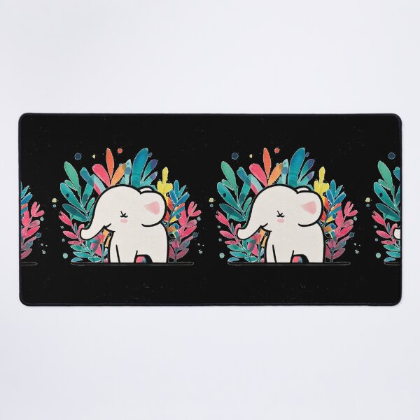 Item preview, Cute Elephant. Little elephant, colorful elephant, elephant drawing designed and sold by ElephantVibes.