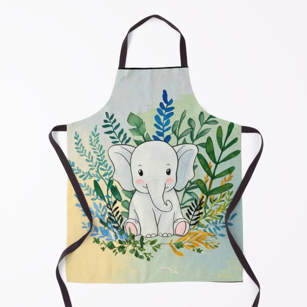 Item preview, Cute Elephant. Little elephant, colorful elephant, elephant drawing designed and sold by ElephantVibes.