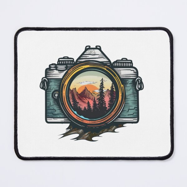 Item preview, Camera Outdoor Sticker designed and sold by NicolasGlowArt.