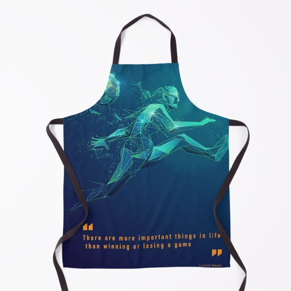 Item preview, soccer football graphic Lionel Messi quotes designed and sold by NiamLab.