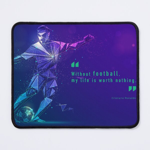 Item preview, world cup soccer football graphic Cristiano Ronaldo quote designed and sold by NiamLab.