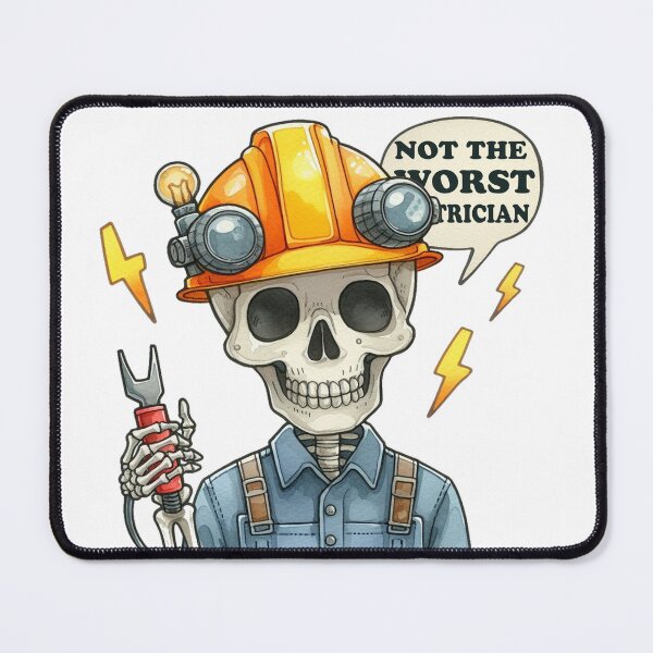 Item preview, Electrician Humor designed and sold by devonclemon.