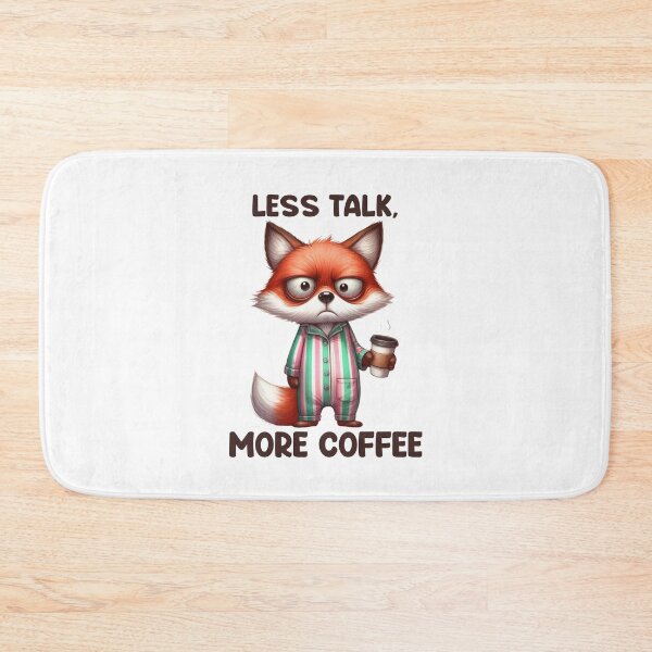 Item preview, Less Talk, More Coffee designed and sold by BanShopDG.