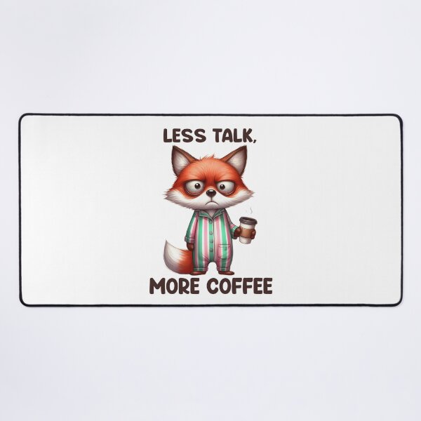 Item preview, Less Talk, More Coffee designed and sold by BanShopDG.