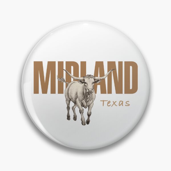 Item preview, Midland Texas Vintage Western Design designed and sold by Futurebeachbum.