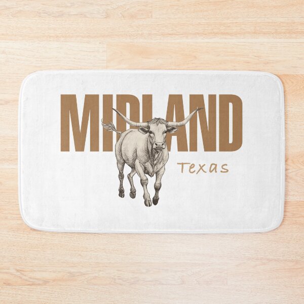 Item preview, Midland Texas Vintage Western Design designed and sold by Futurebeachbum.