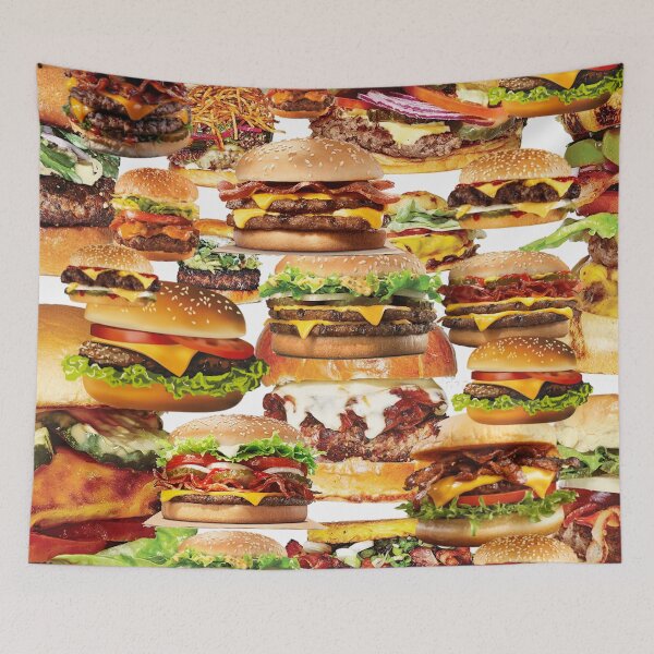 Item preview, CHEESEBURGER DREAMS MONTAGE designed and sold by THE AMERICAN TEEVANGELIST.