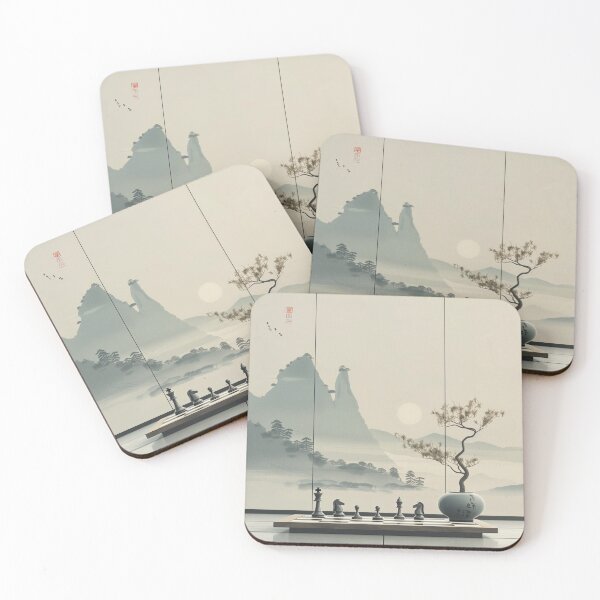 Item preview, Zen Chess Contemplation designed and sold by palmyst.