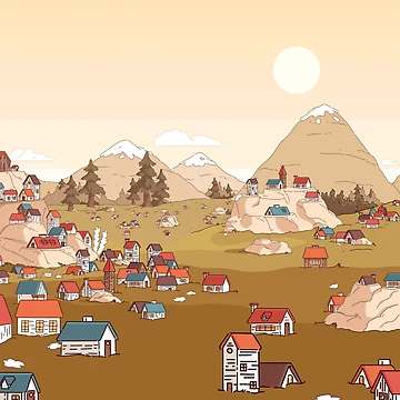 Artwork thumbnail, Elf Village by Randy8560