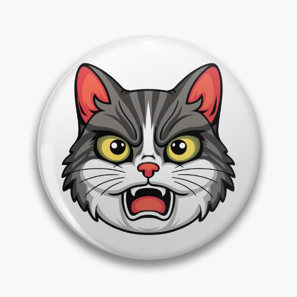 Item preview, Angry Cute Cat designed and sold by MaateoDesign.