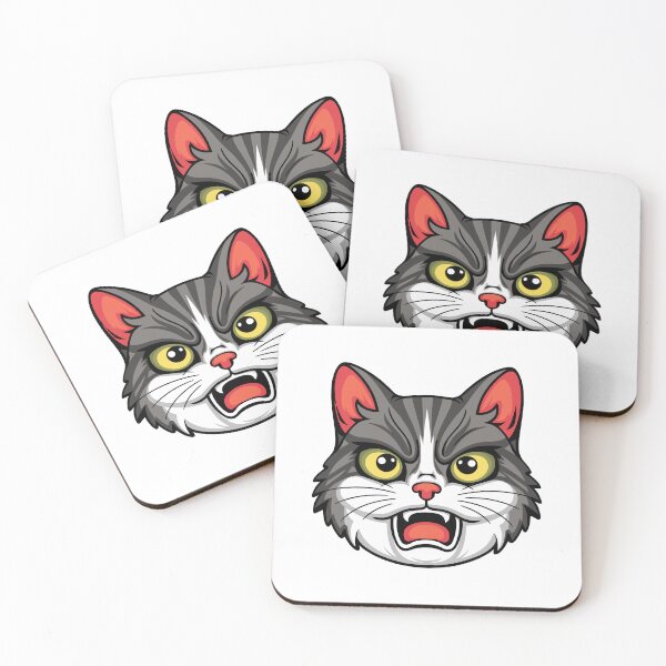 Item preview, Angry Cute Cat designed and sold by MaateoDesign.