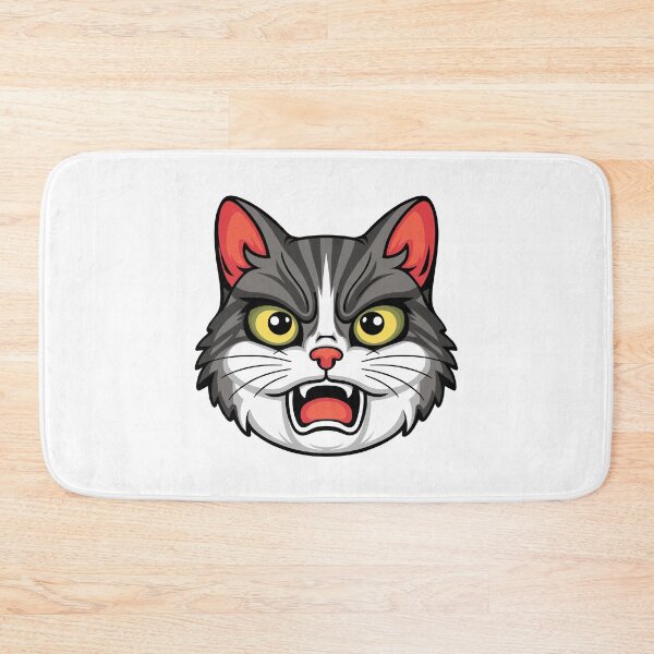 Item preview, Angry Cute Cat designed and sold by MaateoDesign.