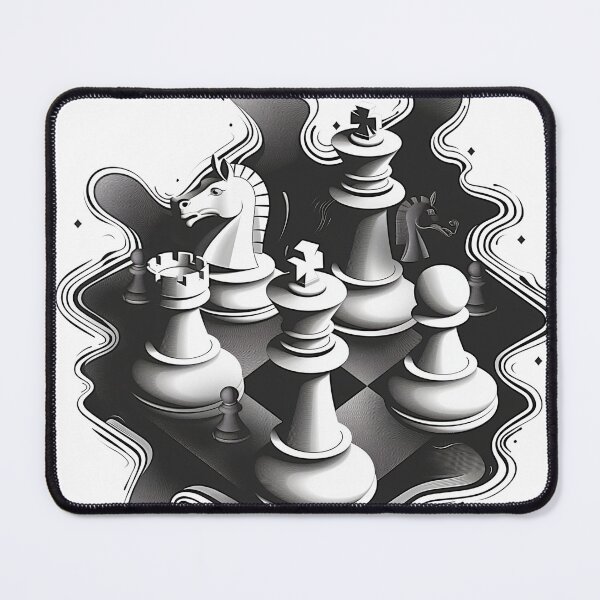 Item preview, Abstract Chess Battle designed and sold by palmyst.