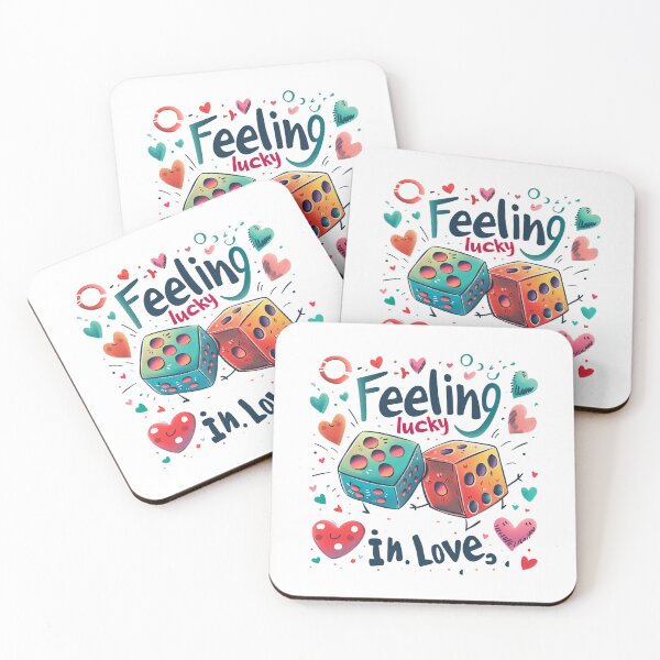 Item preview, Happy Dice Feeling Lucky in Love designed and sold by kjon88.