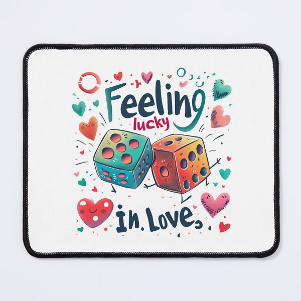 Item preview, Happy Dice Feeling Lucky in Love designed and sold by kjon88.