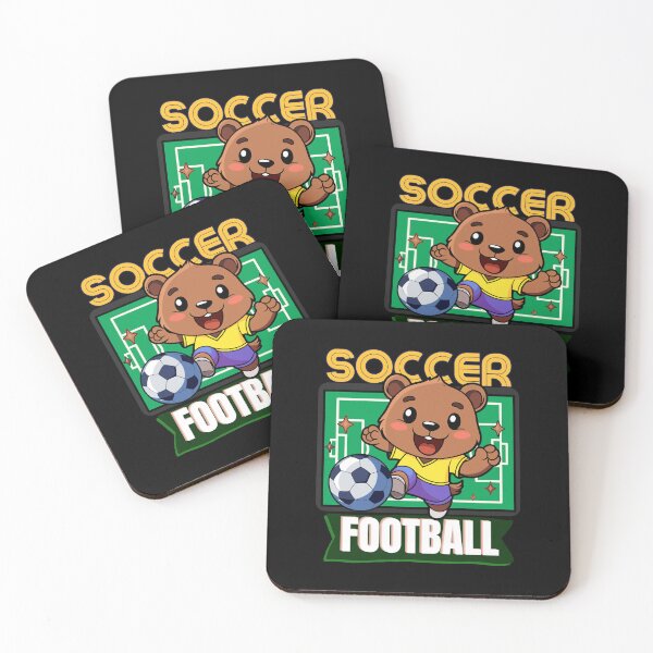 Item preview, soccer-playing bear, soccer, football, soccer player, bear designed and sold by antcpjr682.