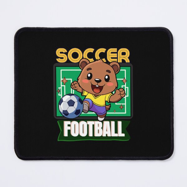 Item preview, soccer-playing bear, soccer, football, soccer player, bear designed and sold by antcpjr682.