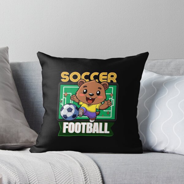 Item preview, soccer-playing bear, soccer, football, soccer player, bear designed and sold by antcpjr682.