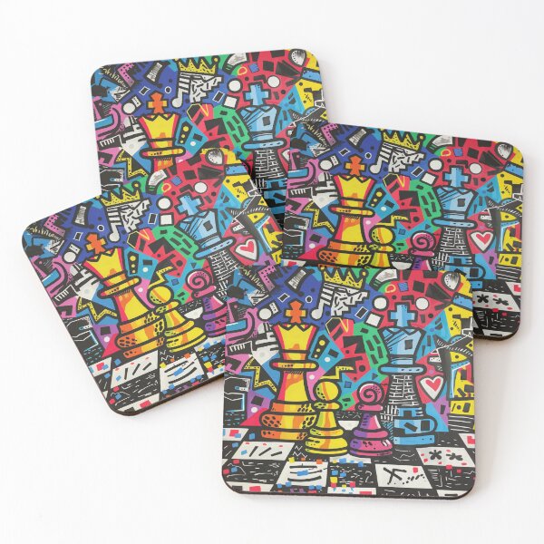 Item preview, Pop Art Chess Extravaganza designed and sold by palmyst.
