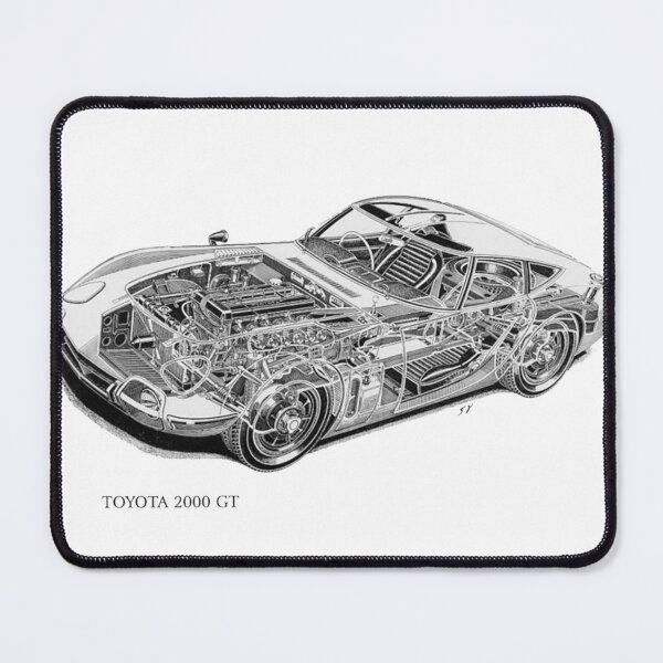 Item preview, Toyota 2000 GT Car designed and sold by FanWare.