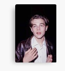 Leonardo DiCaprio - Pale Blue Eyes Canvas Print