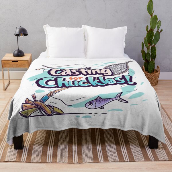 Item preview, Fishing Fun 'Casting for Chuckles' designed and sold by kjon88.