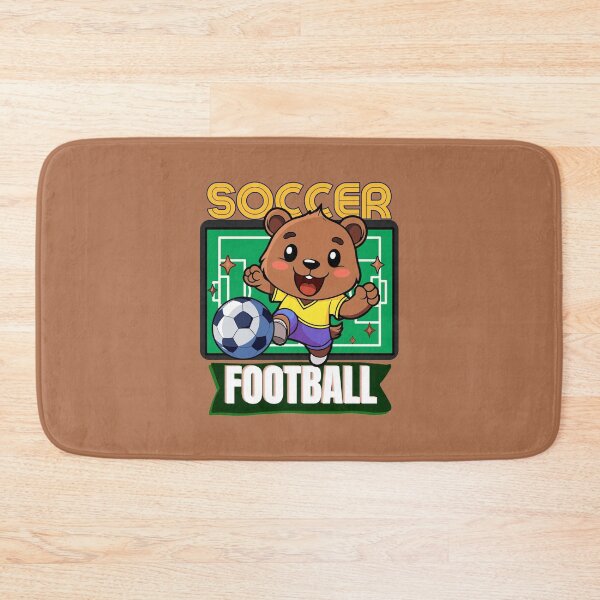 Item preview, soccer-playing bear, soccer, football, soccer player, bear designed and sold by antcpjr682.