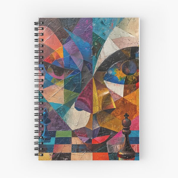 Item preview, Cubist Chess Duel designed and sold by palmyst.
