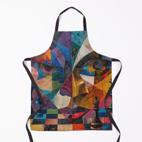 Item preview, Cubist Chess Duel designed and sold by palmyst.