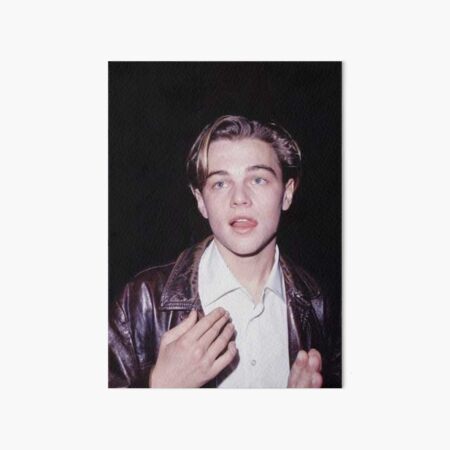 Leonardo DiCaprio - Pale Blue Eyes Art Board Print