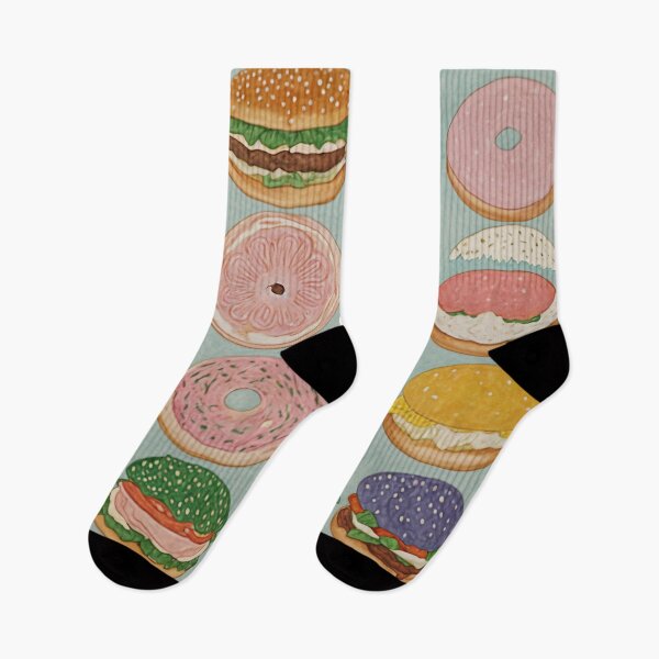 Item preview, Indulgencia: diseño de comida chatarra en colores pastel designed and sold by Lizetteh.